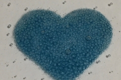 Heart bubble using oxides